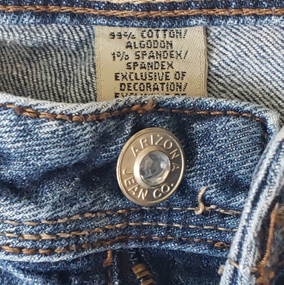 Arizona Girl's Denim Jeans Size‎ 12 - Picture 5 of 5